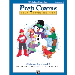 Alfred's Basic Piano Prep Course: Christmas Joy! Book - E Piano