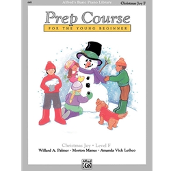 Alfred's Basic Piano Prep Course: Christmas Joy! Book - F Piano