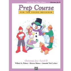 Alfred's Basic Piano Prep Course: Christmas Joy! Book - D Piano