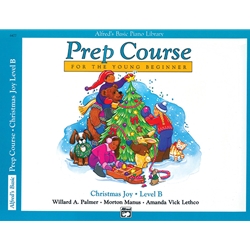 Alfred's Basic Piano Prep Course: Christmas Joy! Book - B Piano