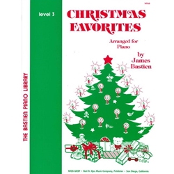 The Bastien Piano Library: Christmas Favorites - 3 Piano