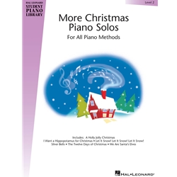 Hal Leonard Student Piano Library - More Christmas Piano Solos - 2 Piano