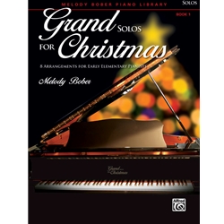 Grand Solos For Christmas - Book 1 - Early Elementary Piano