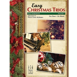 Easy Christmas Trios - Volume 1 - Elementary Piano