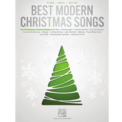 Best Modern Christmas Songs -  Piano-Vocal-Guitar