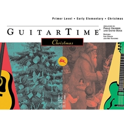 Guitartime Christmas - Pick Style Primer - Early Elementary Guitar