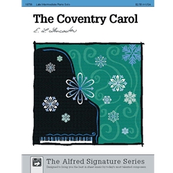 The Coventry Carol - Late Intermediate Piano