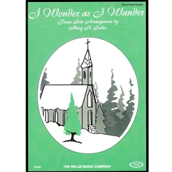 I Wonder As I Wander - Early Intermediate Piano Solo