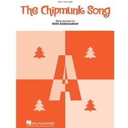 The Chipmunk Song -  Piano-Vocal-Guitar