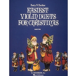 Easiest Violin Duets For Christmas Book 2 - 2 Violin