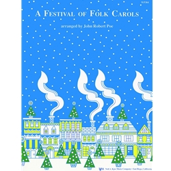 A Festival of Folk Carols - Early Intermediate Piano