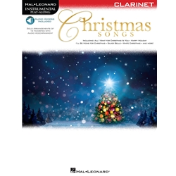 Christmas Songs Instrumental Play Along -  Clarinet