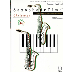 SaxophoneTime Christmas, Piano Accompaniment - Elementary Piano