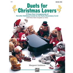 Duets For Christmas Lovers - Book 1 - Early Intermediate Piano