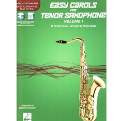 Easy Carols For Tenor Saxophone - Volume 1 -  Tenor Sax