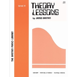 Bastien Piano Library: Theory Lessons - 4 Piano