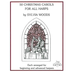 50 Christmas Carols For All Harps -  Harp