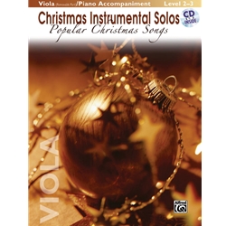 Christmas Instrumental Solos: Popular Christmas Songs - 2-3 Viola