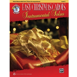 Easy Christmas Carols Instrumental Solos - 1 Viola
