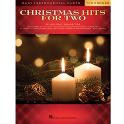 Christmas Hits For Two Trombones - Easy Instrumental Duets -  Trombone