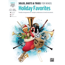 Solos, Duets & Trios For Winds: Holiday Favorites - 2 - 3 Baritone B.C., Bassoon, Trombone, Tuba