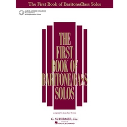 The First Book of Baritone/Bass Solos -  Baritone Voice, Bass Voice
