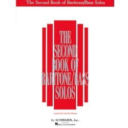 The Second Book of Baritone/Bass Solos -  Baritone Voice, Bass Voice