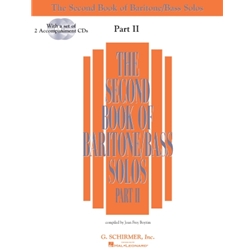 The Second Book of Baritone/Bass Solos Part II -  Baritone Voice, Bass Voice