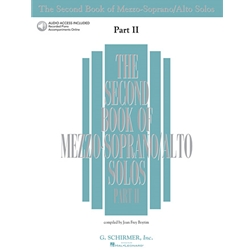 The Second Book of Mezzo-Soprano/Alto Solos w/ CD -  Alto Voice, Mezzo Soprano Voice