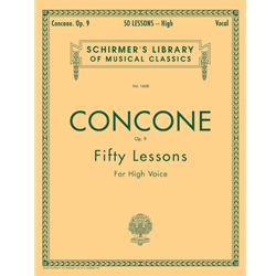 Fifty Lessons for High Voice -  High Voice