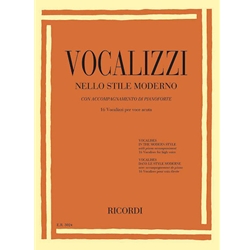 Vocalizzi Nello Stile Moderno (Vocalises In the Modern Style) -  Medium Voice
