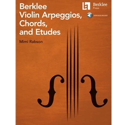 Berklee Violin Arpeggios, Chords, and Etudes -  Violin