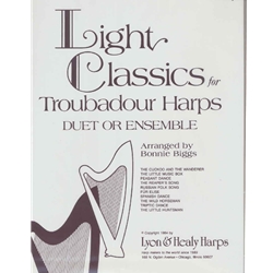Light Classics For Troubador Harps - Early Intermediate