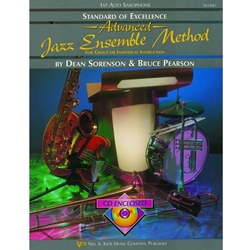 Standard of Excellence: Advanced Jazz Ensemble Method - 1st Alto Saxophone -