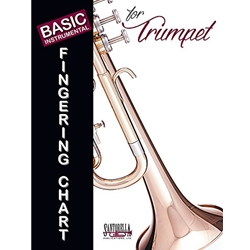 Basic Instrumental Fingering Chart for Trumpet -