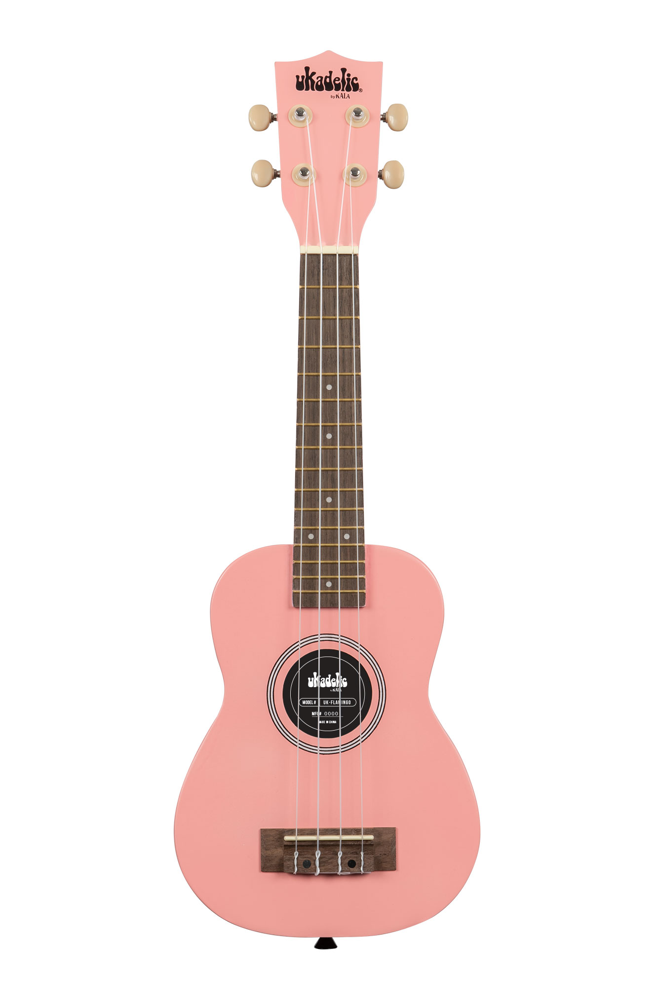 Kala UK-COLOR Ukadelic Soprano Ukulele with Bag Soprano