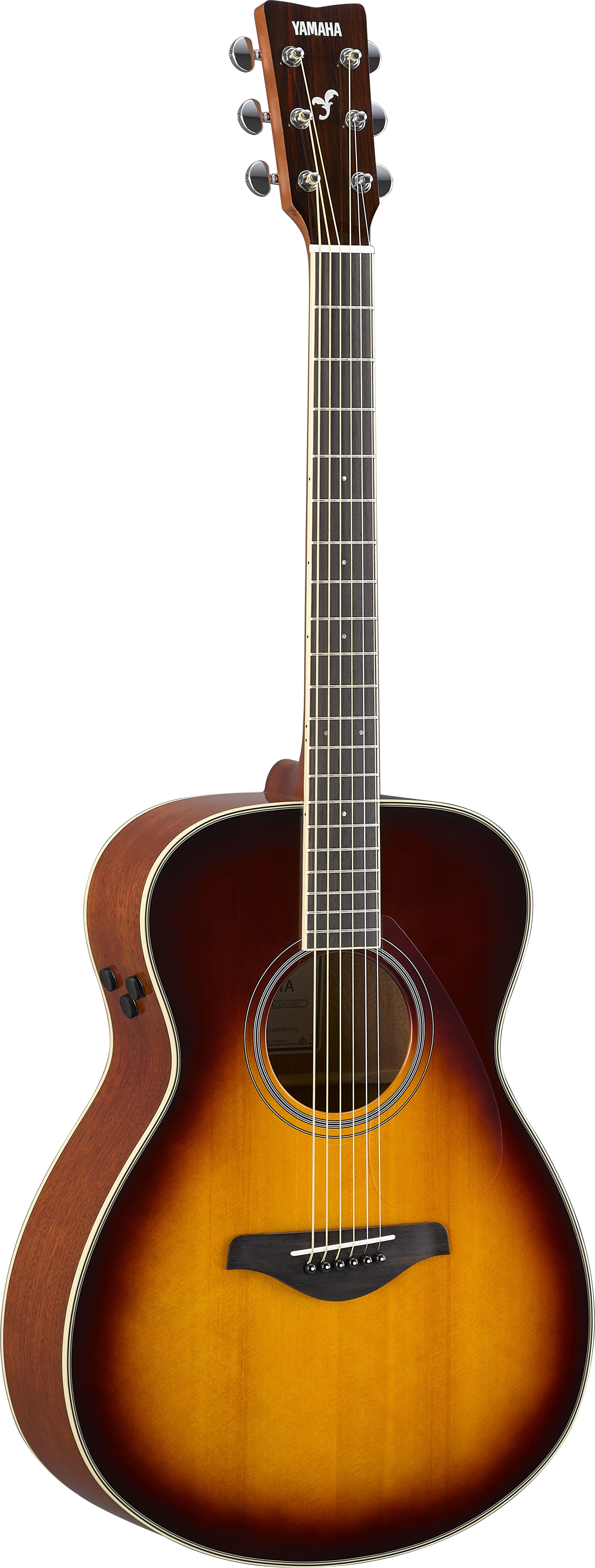 Yamaha FS-TA F-Series TransAcoustic Guitar Concert