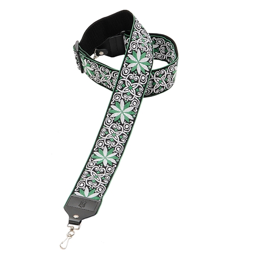Levy's Leathers Banjo Strap - Hootenanny Jacquard Weave 2" Wide