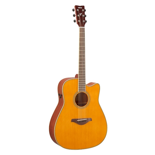 Yamaha FGC-TA F-Series TransAcoustic Cutaway Guitar Dreadnought