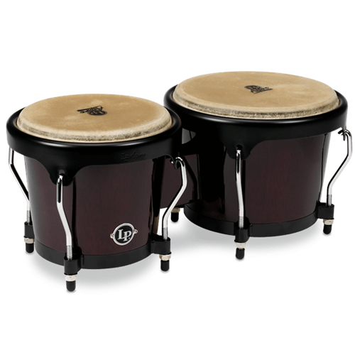 Latin Percussion LP Aspire Wood Bongos 6 3/8" and 8"